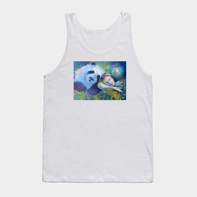 Surrealism-Firefly Tank Top by Anita Zotkina Art